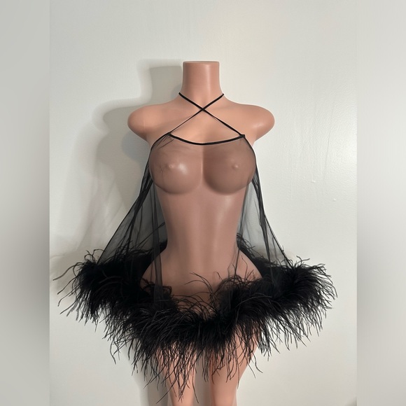 Kiki De Montparnasse (Dita Babydoll Dress in Black) - Picture 4 of 10